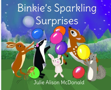 Binkie's Sparkling Surprises Book by Julie Alison McDonald