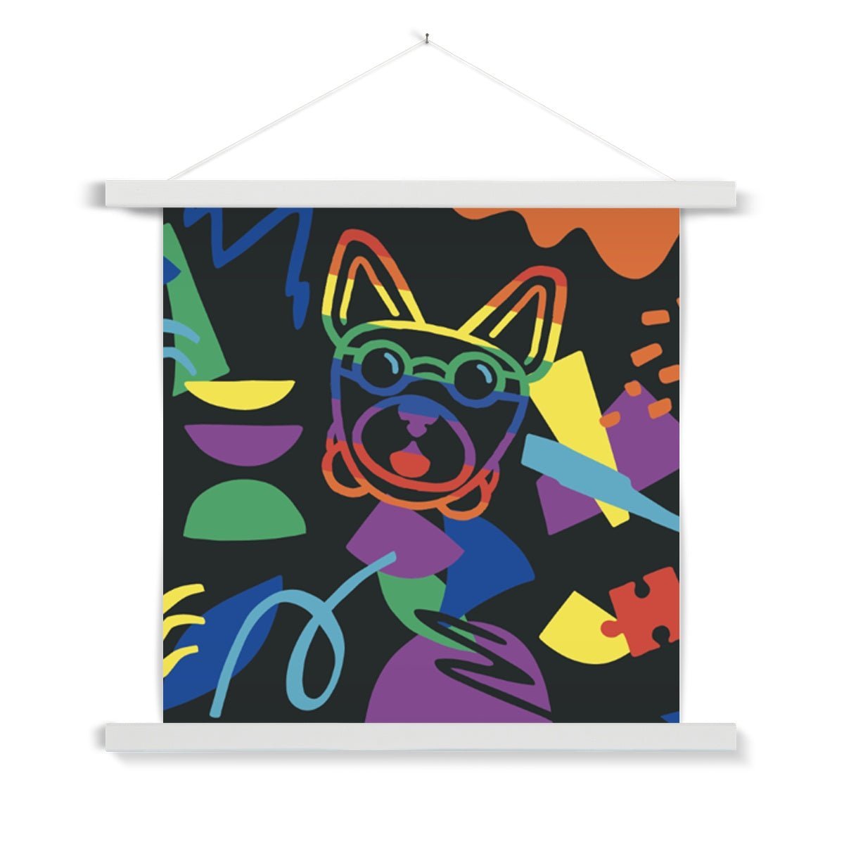 Fine Art Print with Hanger - Puzzle Bored