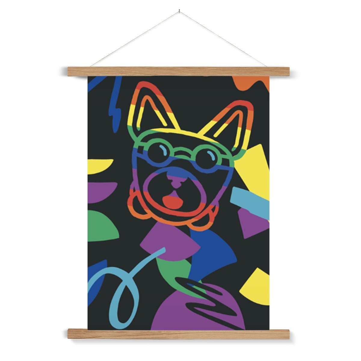 Fine Art Print with Hanger - Puzzle Bored