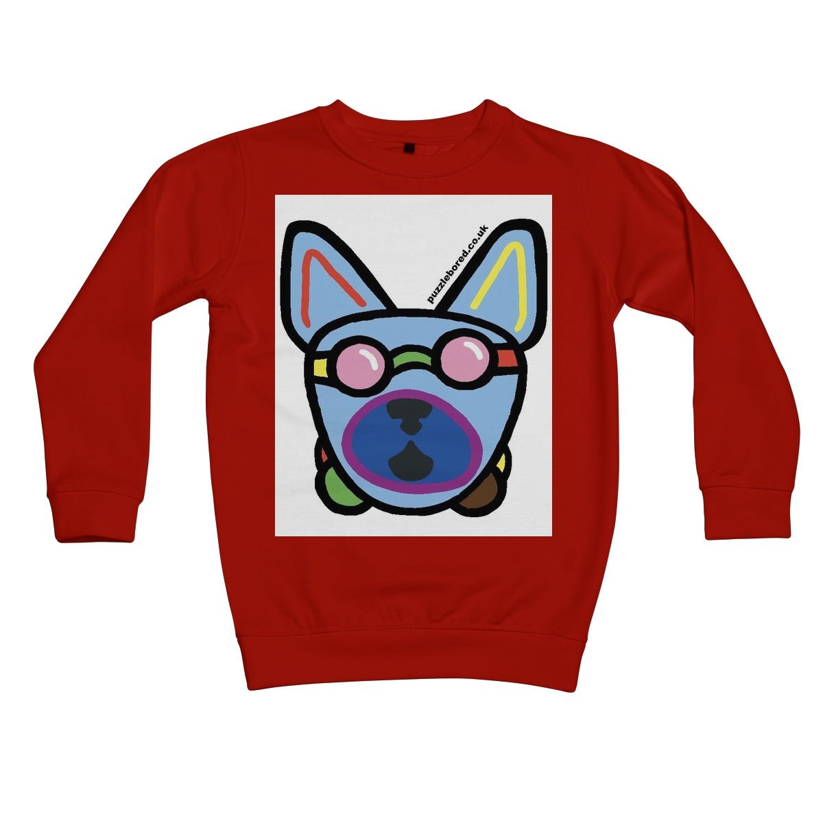 Kids Sweatshirt - Puzzle Bored